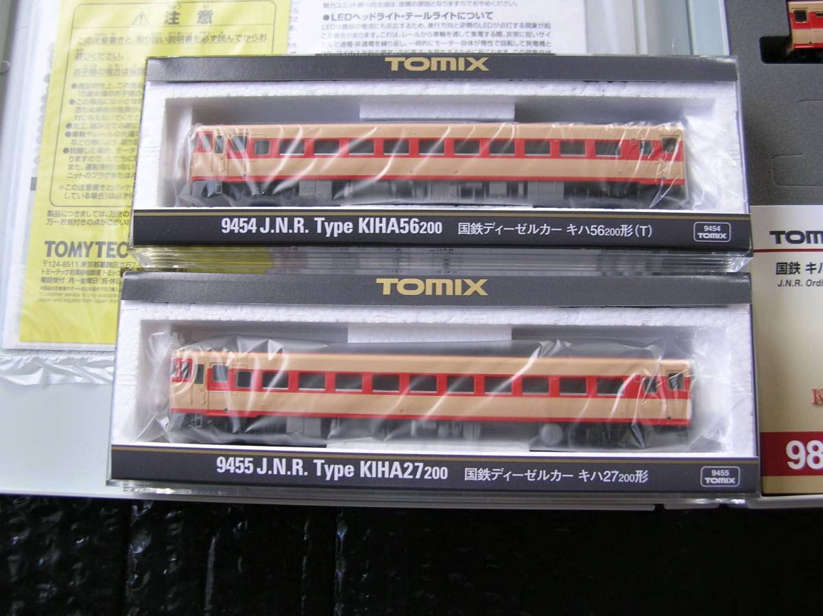 トミックス　国鉄　キハ56 200系 国鉄 キハ56-200系急行ディーゼルカーセット｜製品情報｜製品